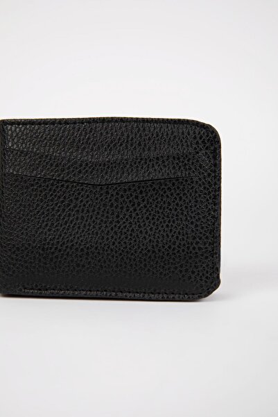 DeFacto Portofel cu magnet din piele artificială pentru bărbați C8356AXNS