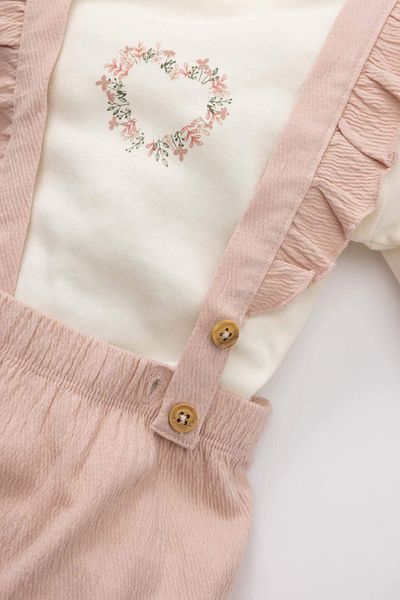 DeFacto Baby Girl Pink Jumpsuit - B9481a5/pn56