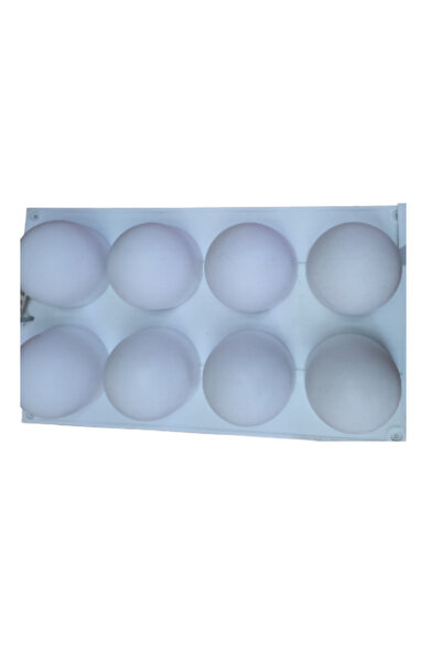 PASTRY PLANET Professional Silicone Cake Mold (8 Compartments)