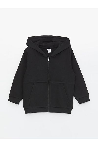 LC Waikiki Hooded Long Sleeve Baby Boy Zipper Sweatshirt