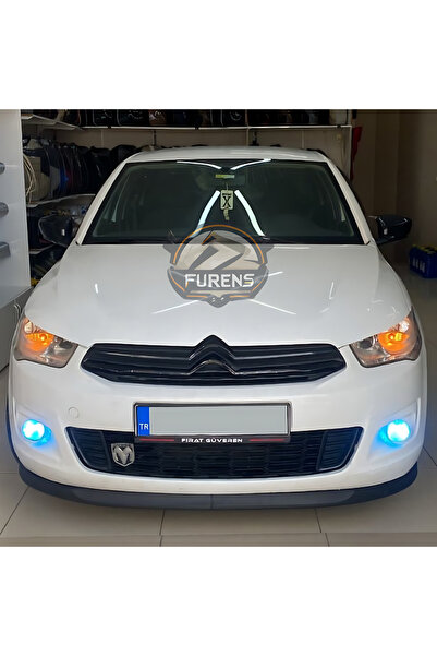 SHOOPLAA Citroen C Eleysee 2013-2023 Uyumlu H lip Esnek Ön Lip 2 Parça Karlık...