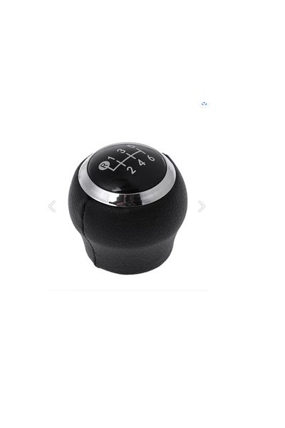MATSUBA Toyota Gear 6 Forward Black Leather Knob - Corolla/Auris/Avensis/Yaris