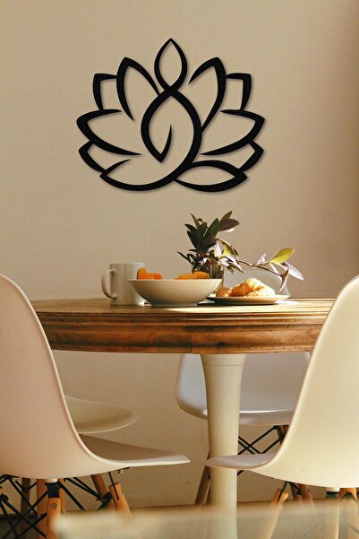 Doreline Doreart Lotus Metal Duvar Tablosu, Ev Ofis Duvar Panosu