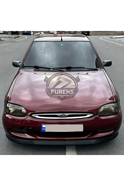 SHOOPLAA Ford Escort 1993-2003 Uyumlu H lip Esnek Ön Lip 2 Parça Karlık Ön Ek...