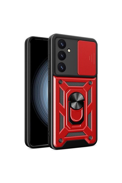 Microsonic Case for Samsung Galaxy A55 Impact Resistant Red