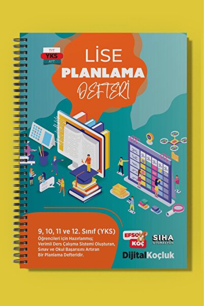 storebooks Lise Planlama Defteri - 9, 10, 11, 12. Sınıf Ve Mezun (YKS)
