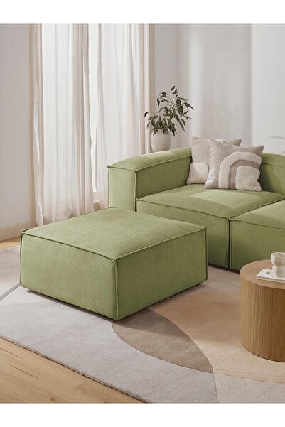 S Home Design Concept Frida Puf Modül Fitilli Kumaş