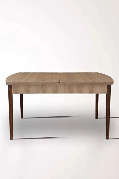 lemeda Lanehome Mutfak Masası Açılabilir 6 Kişilik Ahşap Masa Siyah