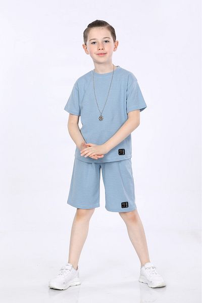 MORNIO Set de 2 tricouri și pantaloni scurți pentru băiat Vf24kmr 5104142