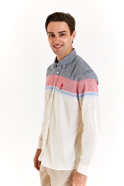 U.S. Polo Assn. يو اس بولو اسنقميص رجالي50283691-VR030