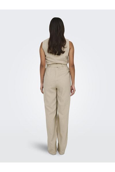 ONLY ONLCARO S/L BELT LINEN JUMPSUIT CC PNT