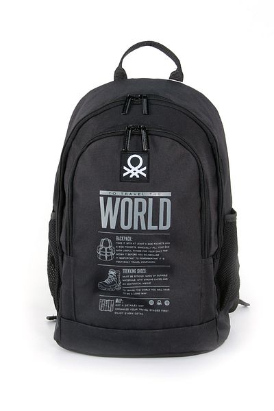 United Colors of Benetton .To Travel The World Unisex Backpack