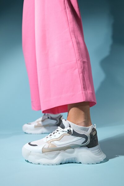 LuviShoes Dámská sportovní obuv OPOLE White Multi