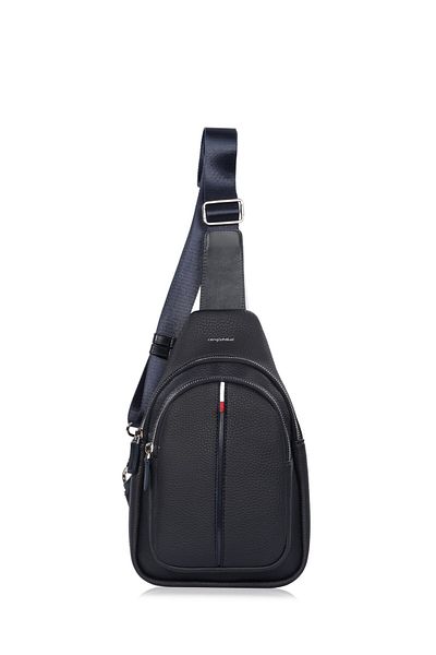 CENGİZ PAKEL Geantă unisex Cengiz Pakel - bleumarin/roșu 7208
