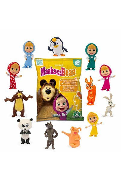 Genel Markalar Masha Ile Koca Ayı Figürü Sürpriz Paket Bir Adet Mha20000