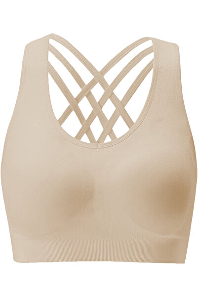 GHASSY CO. Ghassy Co. Жіночий спортивний бюстгальтер з середньою підтримкою, ...