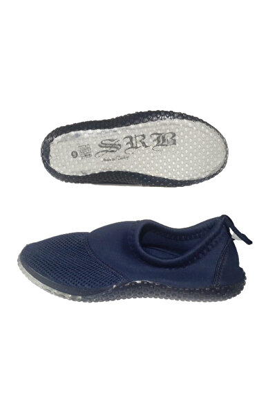 SRB Serabien Erkek Lacivert Fileli Deniz Havuz Plaj Ayakkabı SRB659-97