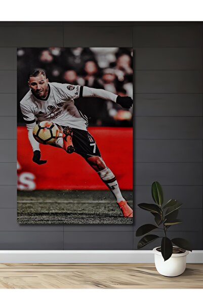 Teona Ahşap Ahşap  Siyah Beyaz Quaresma Trivela  Kare Şeklinde Dekorasyon Tablosu