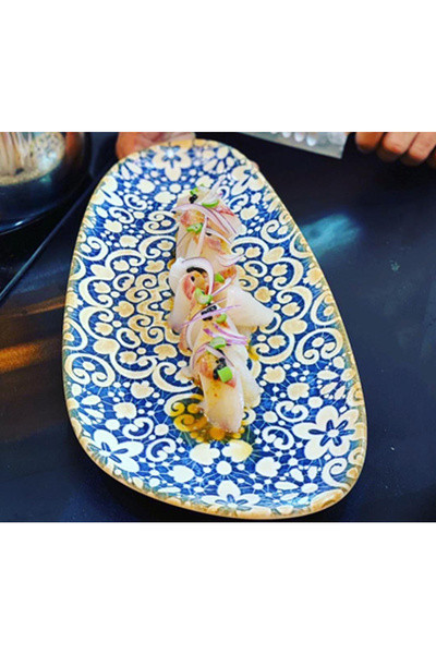 Bonna Porselen Bonna Alhambra 36 Cm Rectangular Plate Vago Series