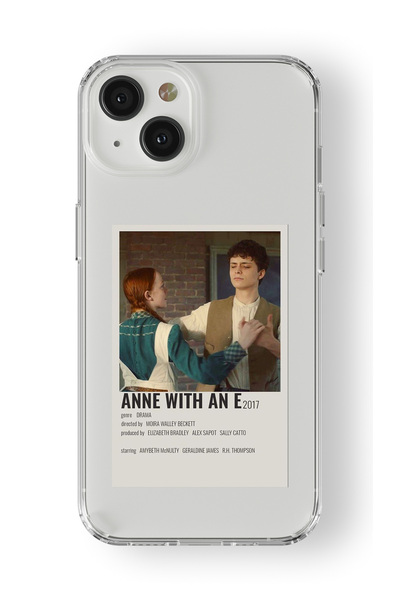 Space Star iPhone 13 Uyumlu Anne With An E Poster Tasarım Baskılı Şeffaf Kılıf