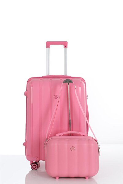 MÇS Polipropilen 2'li Valiz Seti Orta & Makyaj V305