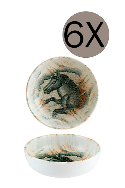 Bonna Porselen Mezopotamya At 14cm Hygge Kase 6'lı Takım S-mt-mzphhyg14ks