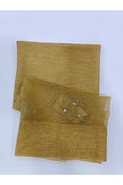 19V69 ITALIA Taşlı Ithal Ipek Cotton Seri Şal Askısı Ve Hediyelik Seti Ile Bi...