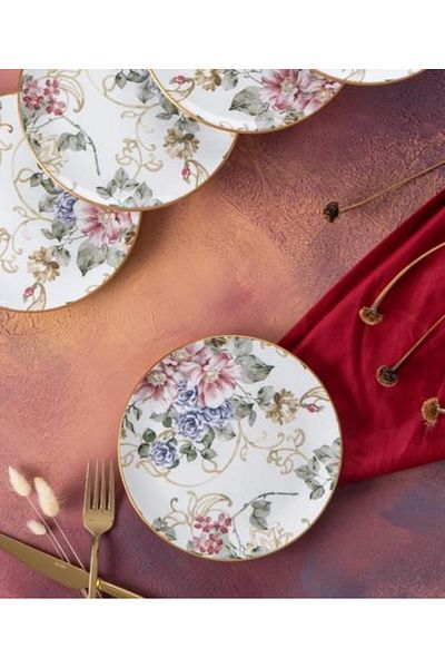 ACAR ROSA 6-Piece CAKE PLATE 19CM