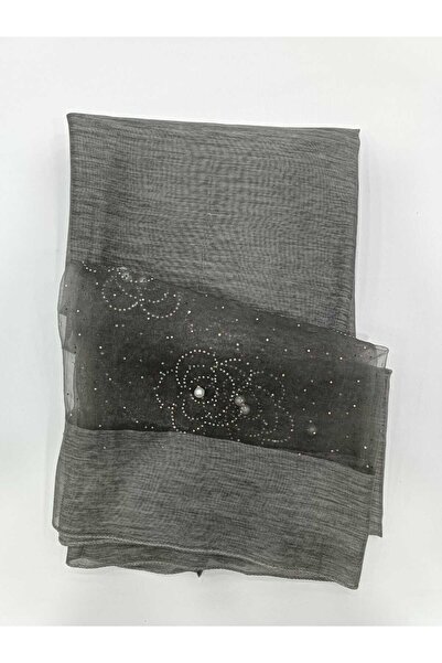 19V69 ITALIA Taşlı Ithal Ipek Cotton Seri Şal Askısı Ve Hediyelik Seti Ile Bi...