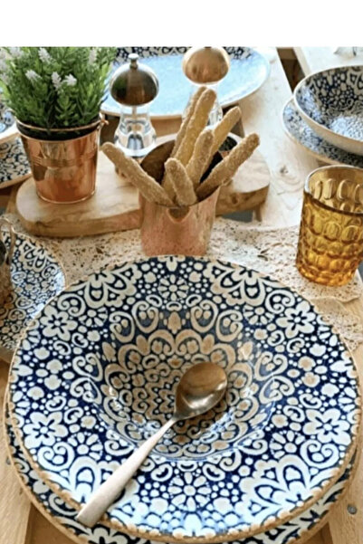 Bonna Porselen Alhambra Banquet Çukur Tabak 28 Cm 400 Cc Alhbnc28ck 6'lı Takım
