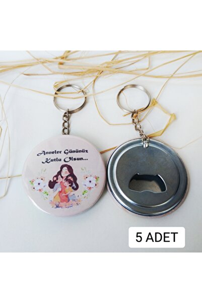 ORGANİZASYON HEDİYEM 5 قطع هدية عيد الأم سلسلة مفاتيح كبيرة الحجم وهدية عيد الأم المفتوحة/المستقرة