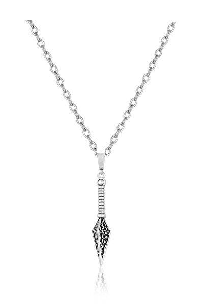 cheetah quality Ninja Bıçagı Özel Yapım Paslanmaz Çelik Zincir Erkek Kolye