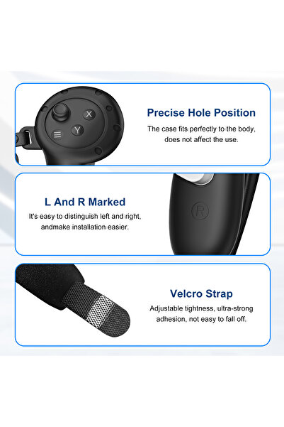 MACROBOT Meta Quest 3 Ve 3s Ile Uyumlu Joystıck Kılıfı