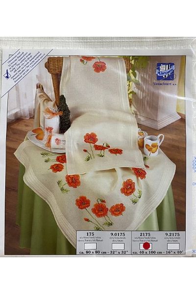 Vervaco 2175 Model 40*100 cm Embroidery Tablecloth