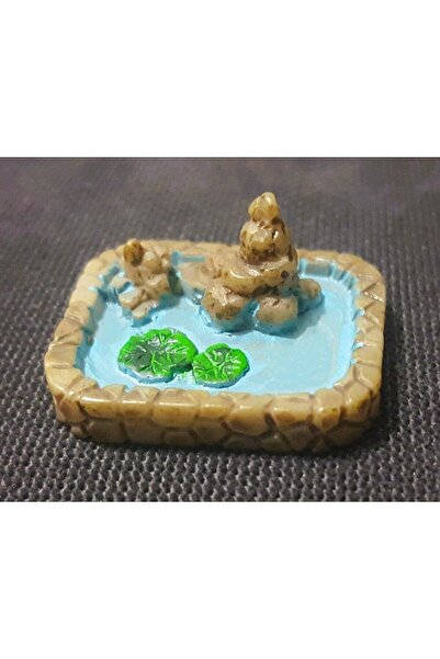 morlalem m Mini Minyatür Havuz Silikon Kalıp K-388, Kokulu Taş Sabun Alçı Mum...