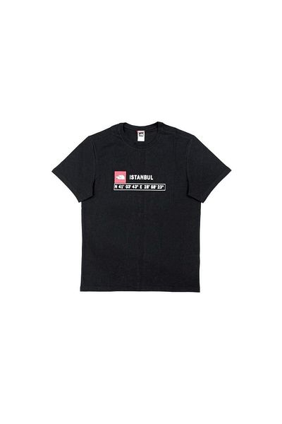 THE NORTH FACE M S/S GPS TEE ISTANBUL Ανδρικό T-shirt NF0A8B4KJK31 Μαύρο-XL