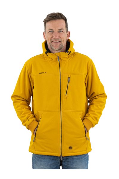 First B Softshelljacke "albero", Funktionsjacke mit Fleecefutter wasserdicht, Winddicht