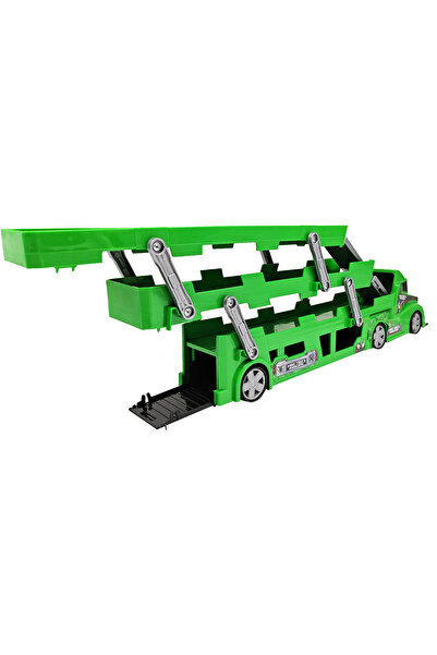 Farbu Mine Truck 3 Arabalı Yeşil Tır Tkm-1033