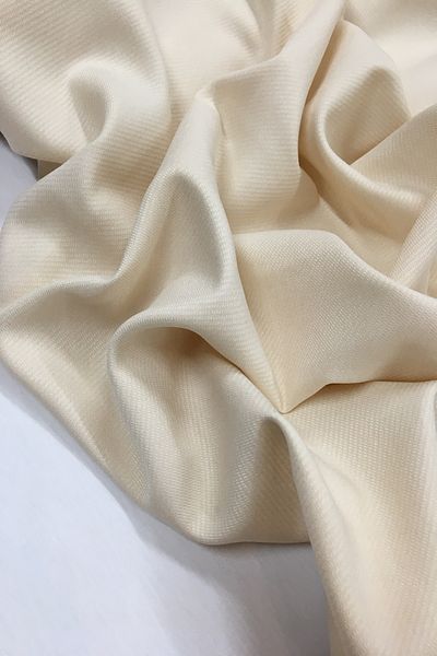 Yiğit Kumaş Draped Tough Fabric Polyester Cream
