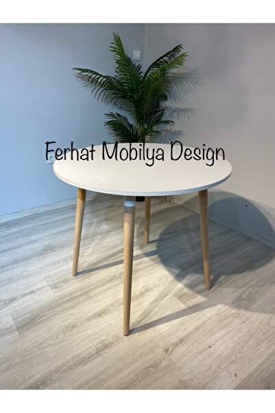 FERHATT DESIGN Yuvarlak Yemek Masası