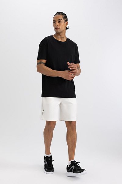DeFacto DeFactoFit Shorts aus Skuba Diver-Stoff mit kurzem Bein C5902AX24SM