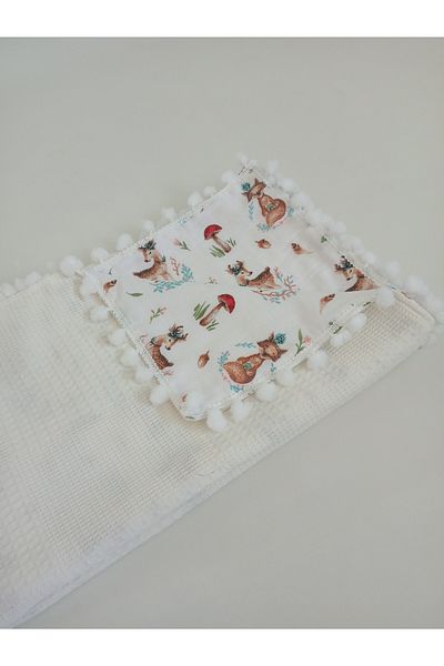 Wenaris Muslin and pike blanket 100% cotton 90*110