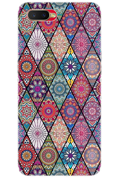 OPPO RX17 NEO (CPH1893) Uyumlu Kılıf Desen Baskılı Silikon Kilim Tasarım STK:660 CP-hMpzgyo