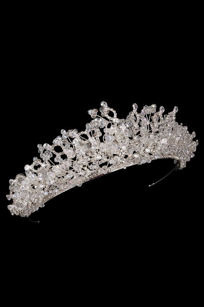 Limelia Coroană de nuntă și de mireasă prințesă cu zircon strălucitor - cu de...