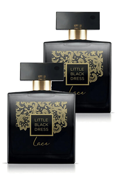 AVON Little Black Dress Lace Kadın Parfüm Edp 100 Ml. İkili Set