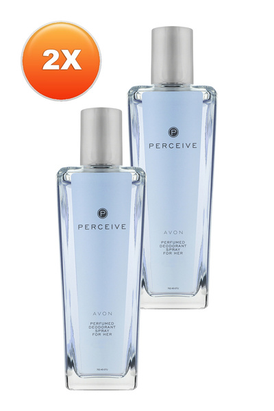 AVON Perceive Parfümlü Deodorant Vücut Spreyi 75 Ml. İkili Set
