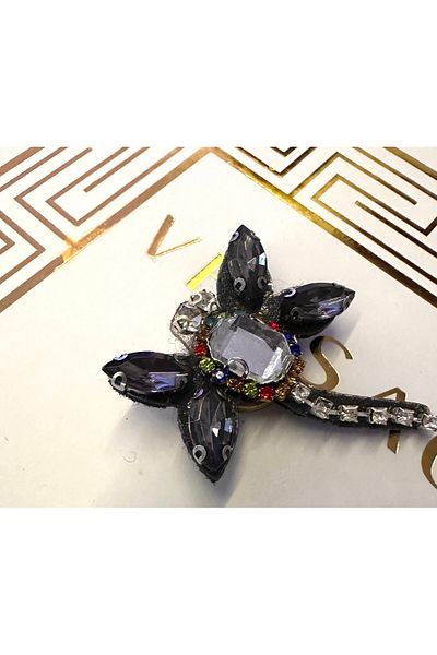 ODDA TASARIM ATÖLYESİ Bee Model Colorful Stone Plug-and-Stick Clip Jointless Button