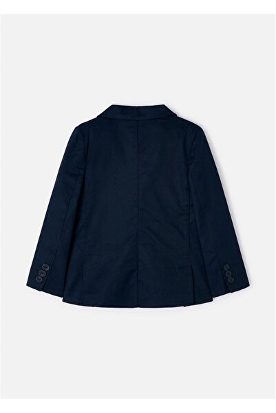 MAYORAL Erkek Çocuk Keten Blazer Ceket Lacivert 3486