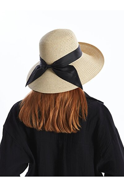 LC Waikiki LCW ACCESSORIES Women's Straw Fedora Hat