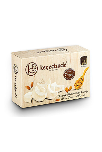 Genel Markalar Keçecizade %100 Tereyağlı Bademli Kurabiye (%100 Tereyağlı Kavala Kurabiyesi) 445 GR